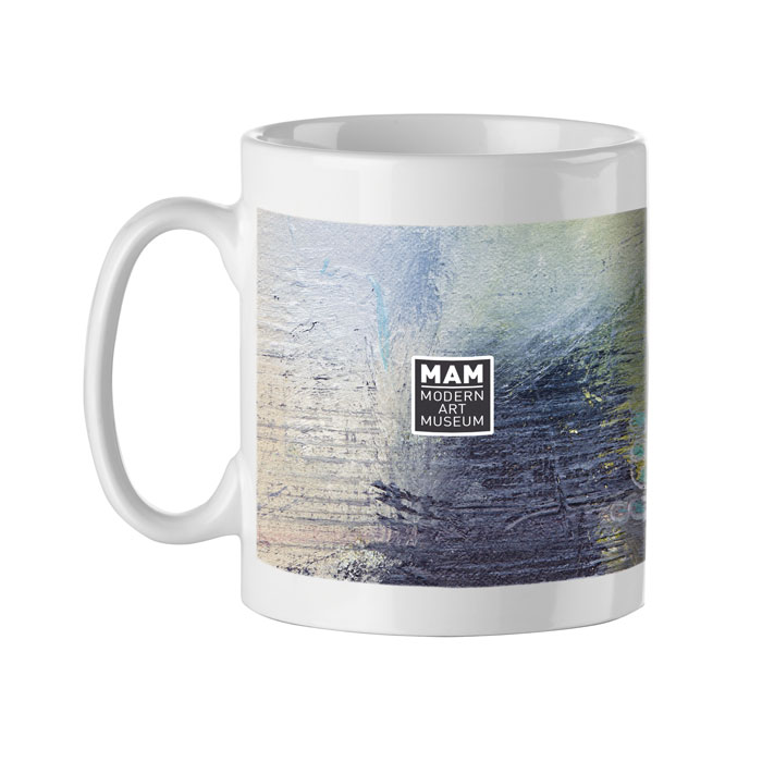 Кружка керамическая 300ml, белый-9
