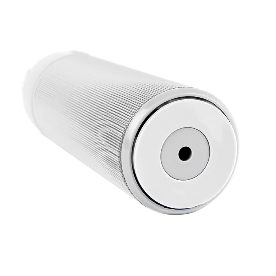 Bluetooth колонка TURBO TUBE с зарядным устройством (2000mAh) и моноподом , белый, серый-8
