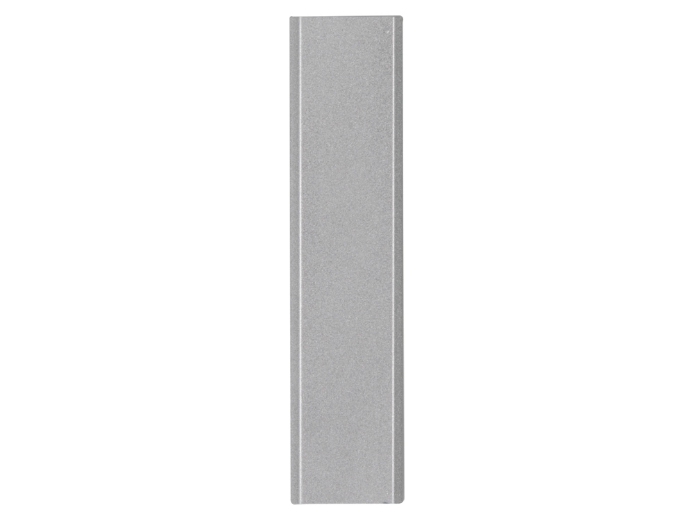 Портативное зарядное устройство Брадуэлл, 2200 mAh, серебристый-3