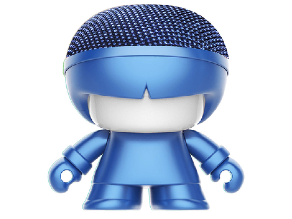 Портативная колонка Bluetooth XOOPAR mini Xboy Metallic, синий-0