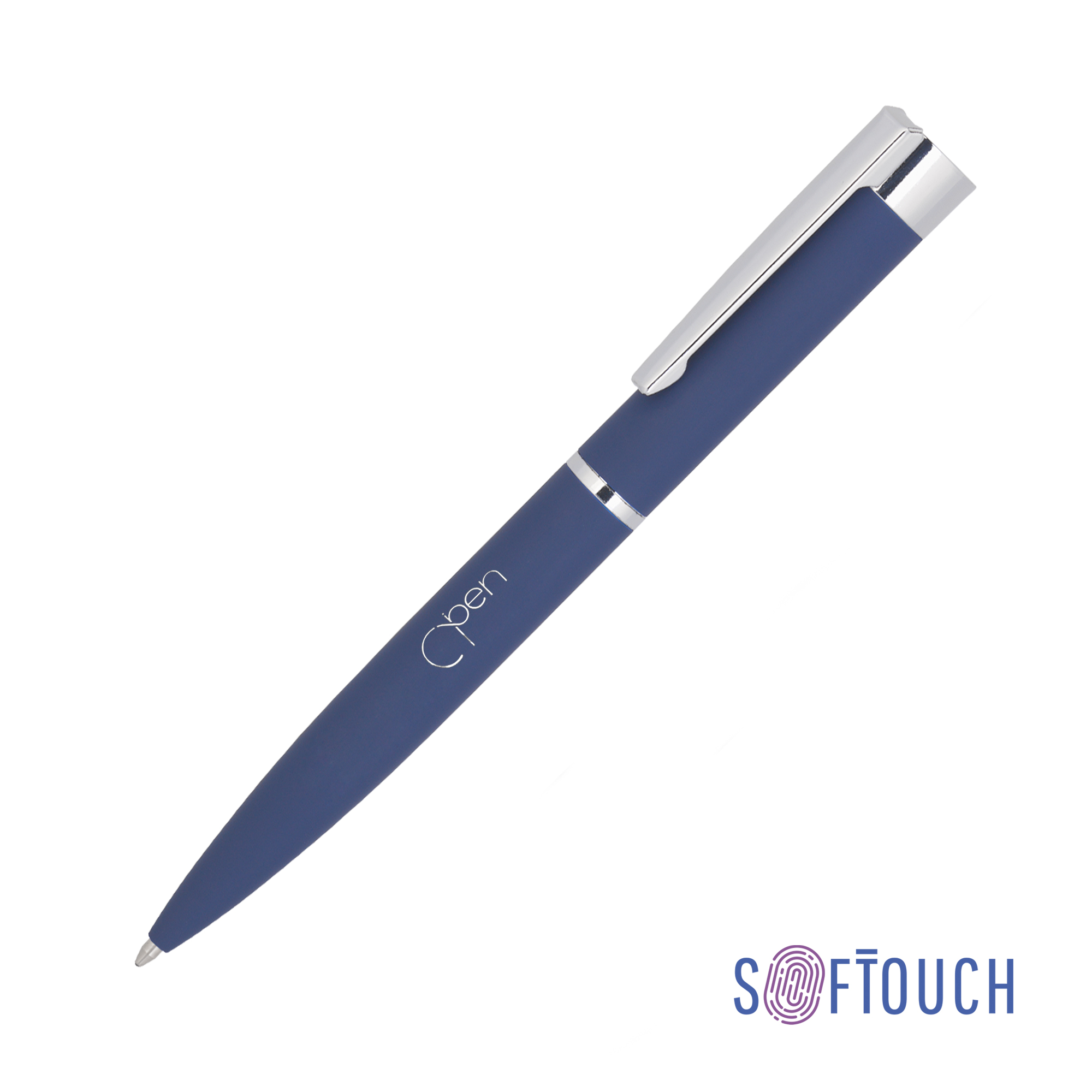 Ручка шариковая "Alice", покрытие soft touch-0
