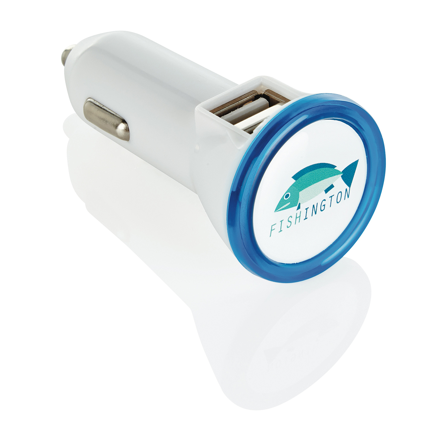 Мощное автомобильное зарядное устройство с 2 USB-портами-8