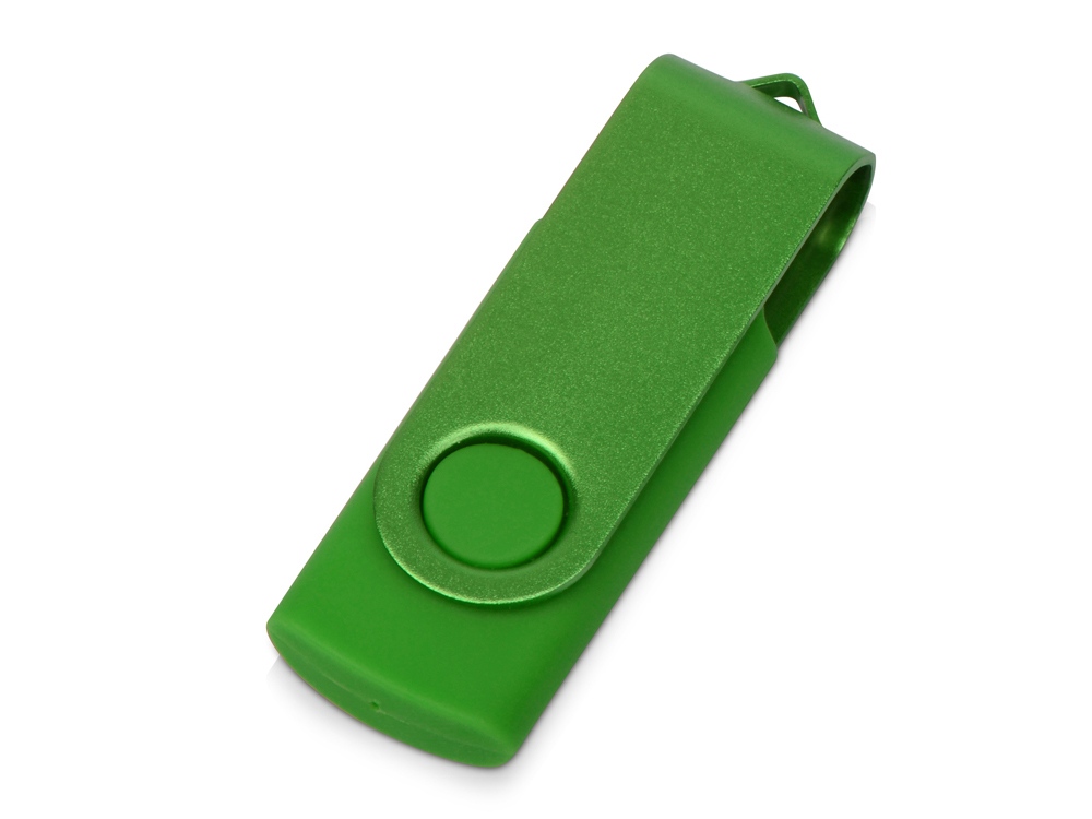 Флеш-карта USB 2.0 8 Gb Квебек Solid, зеленый-0