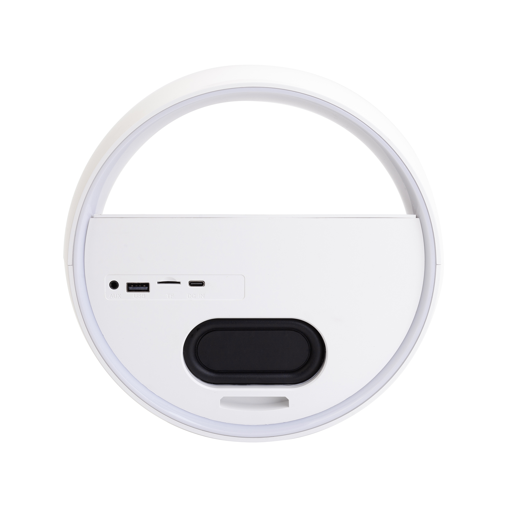 Bluetooth колонка "Smart Orb" 5Вт с беспроводным (15W) ЗУ, лампой, часами, FM радио-7