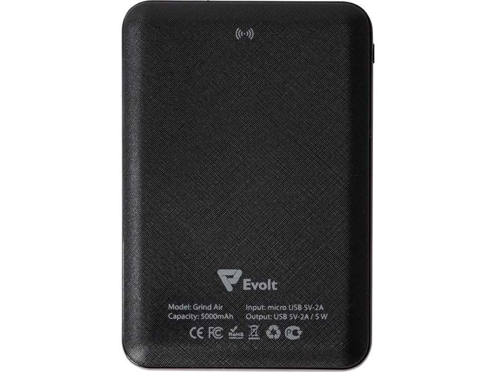 Беспроводной внешний аккумулятор Grind Air v. 2, 5000 mAh-3