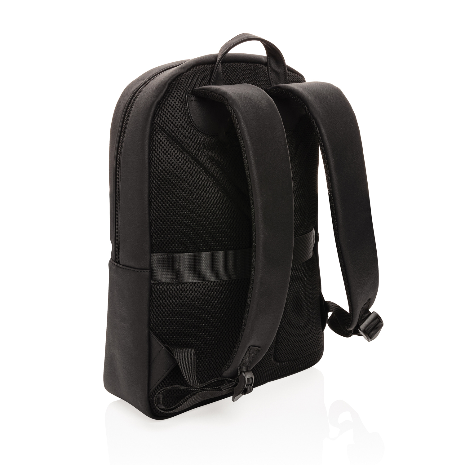 Рюкзак для ноутбука Swiss Peak Deluxe из экокожи (без ПВХ)-7