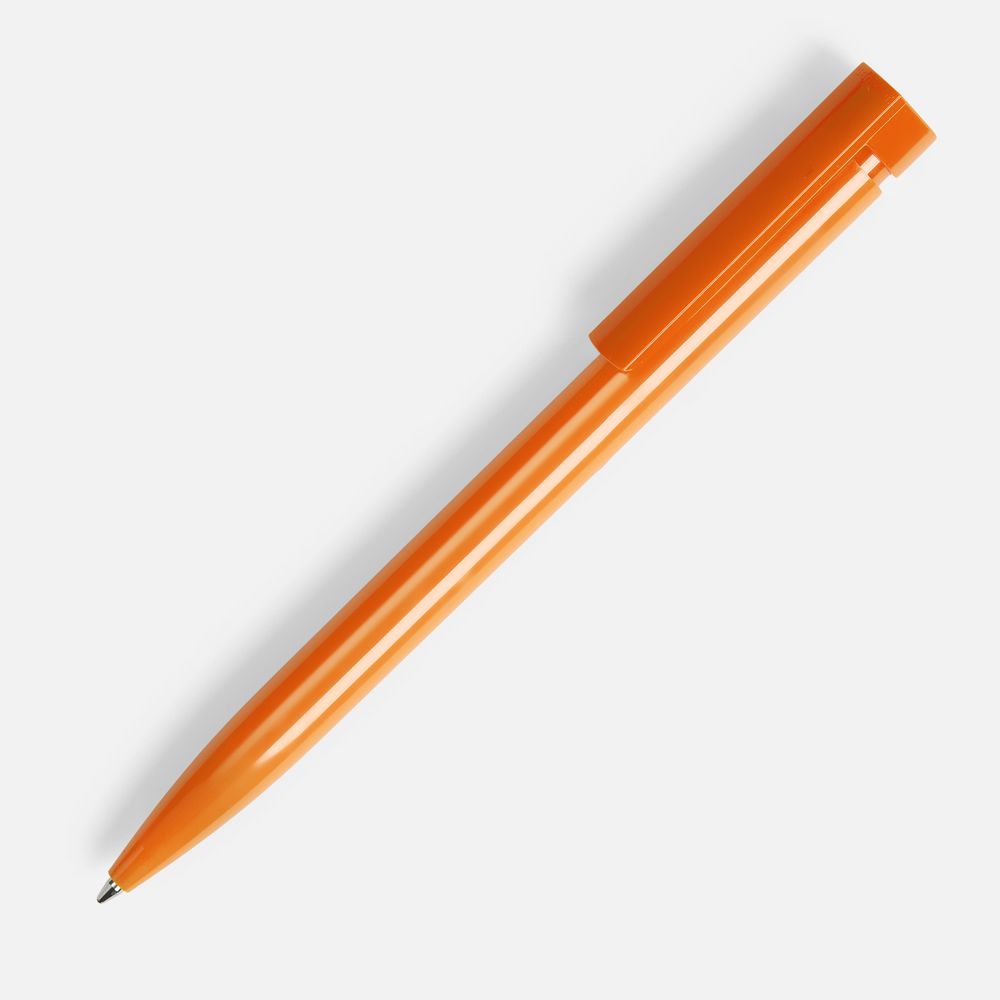 Ручка шариковая Liberty Polished, оранжевая-1