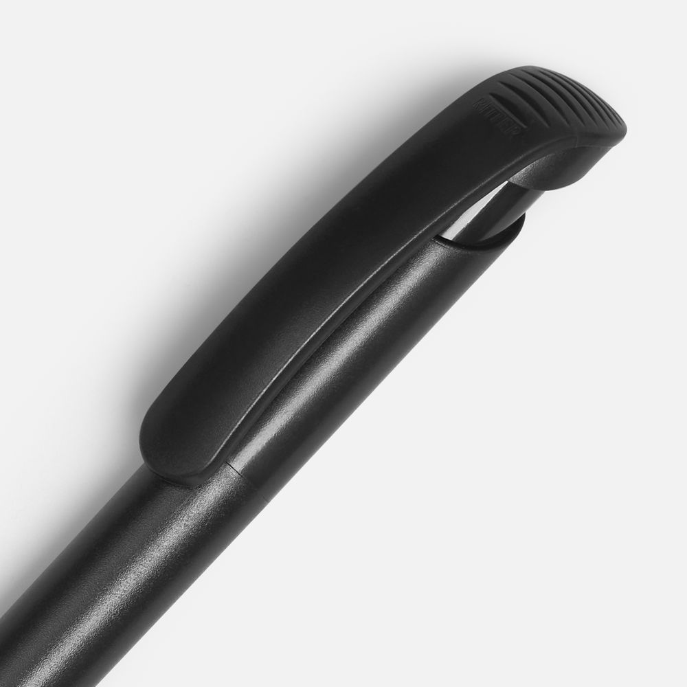 Ручка шариковая Clear Solid, черная-3