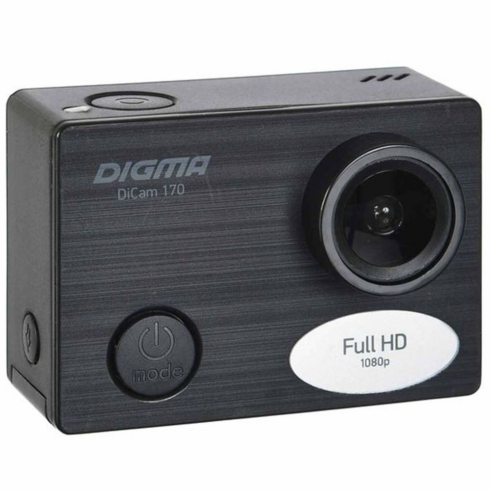 Экшн-камера Digma DiCam 170, черная-2