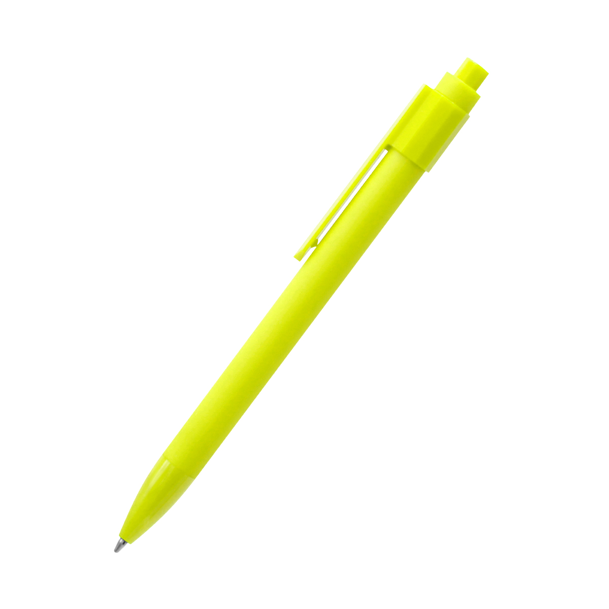 Ручка пластиковая Pit Soft софт-тач, Жёлтый-1