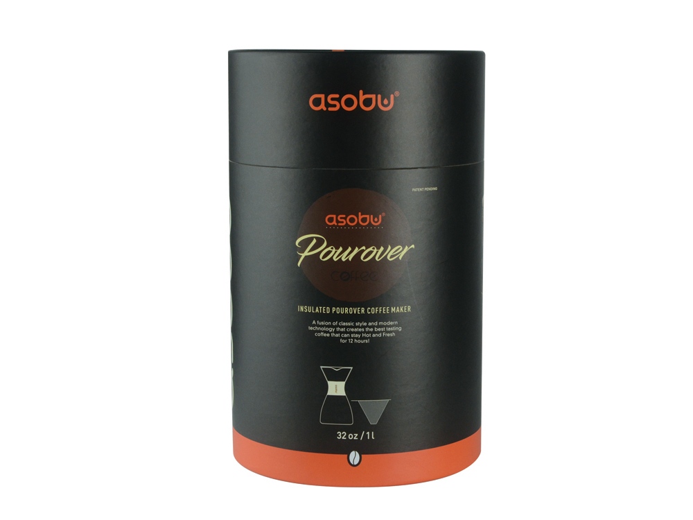 Кофеварка POUR OVER, 1000 мл, красный/черный-1