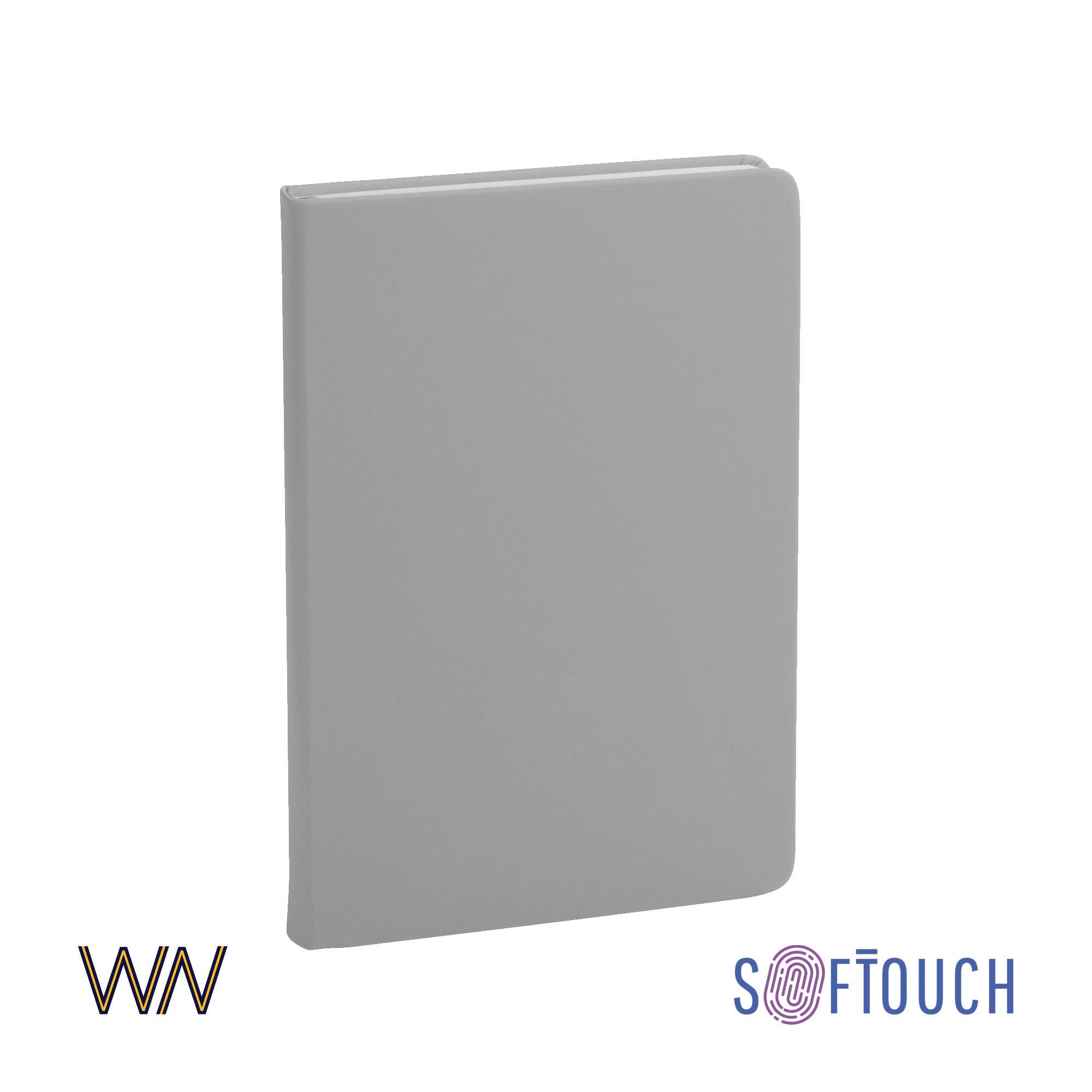 Ежедневник недатированный "Милан", А5, покрытие soft touch-0
