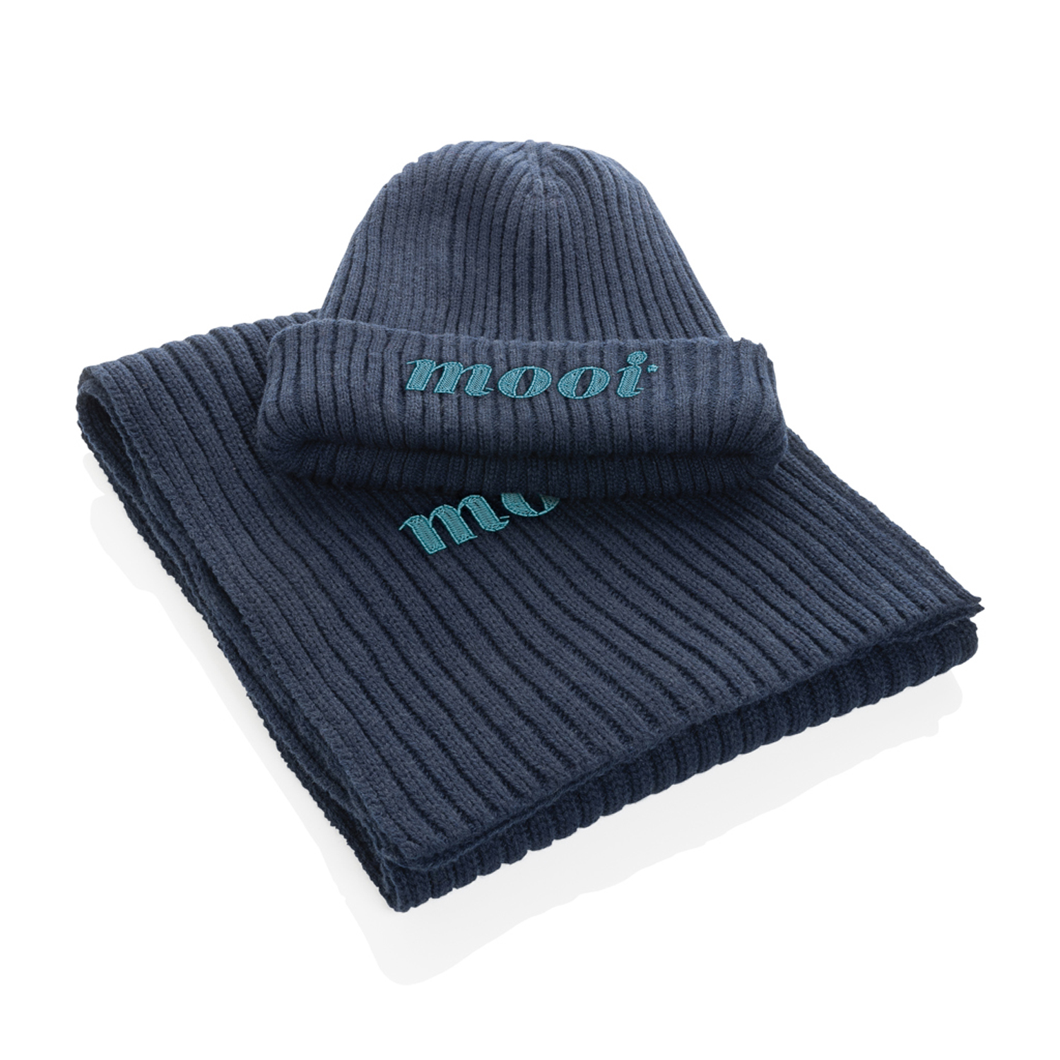 Вязаный шарф Impact из Polylana® AWARE™, 180x25 см-3