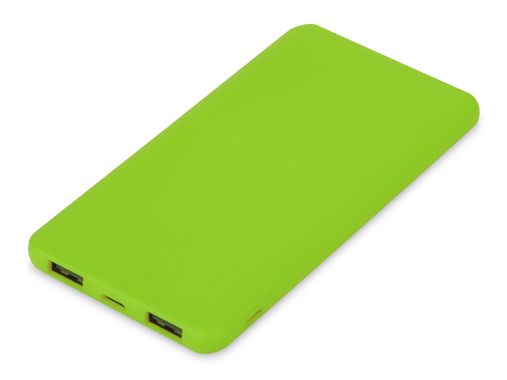 Внешний аккумулятор Powerbank C1, 5000 mAh, зеленое яблоко-0