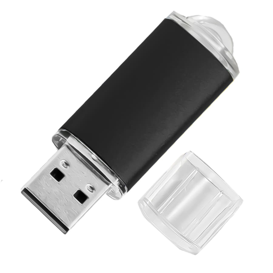 USB flash-карта ASSORTI (16Гб), черный-1