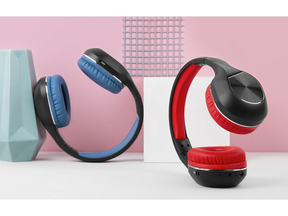 Беспроводные наушники Rombica mySound BH-17 ANC Red-4