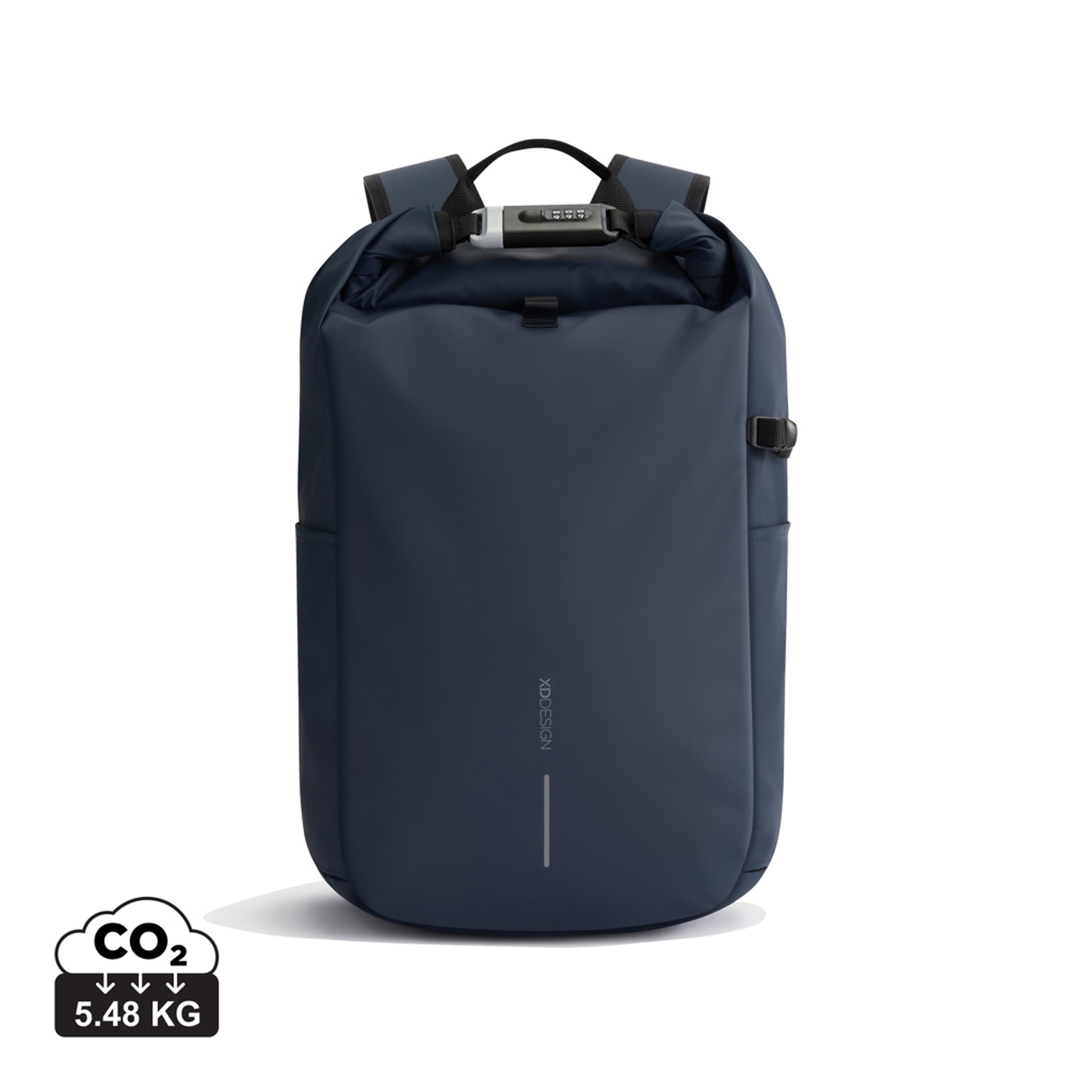Антикражный рюкзак Urban Roll-top, темно-синий-2