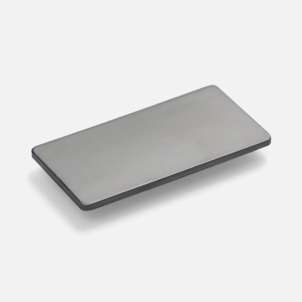Значок Magnet Matto, серебристый глянцевый-2