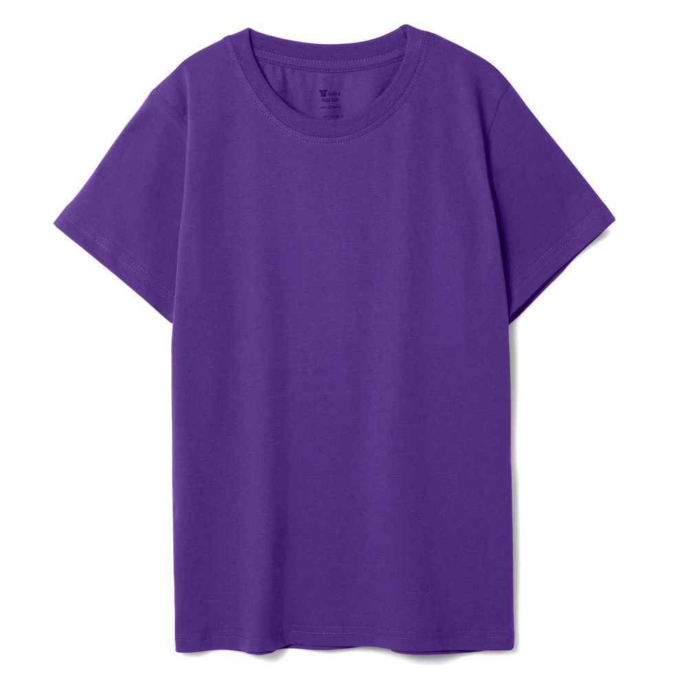 Футболка детская T-Bolka Kids, фиолетовая-1
