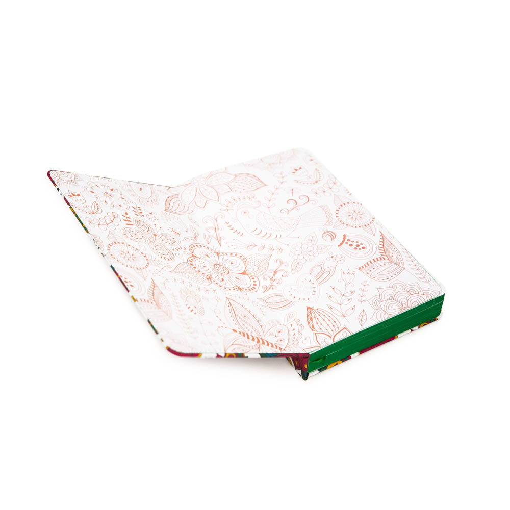 Записная книжка в линейку 10x16 Полянка R1-2762644, Зелёный-1