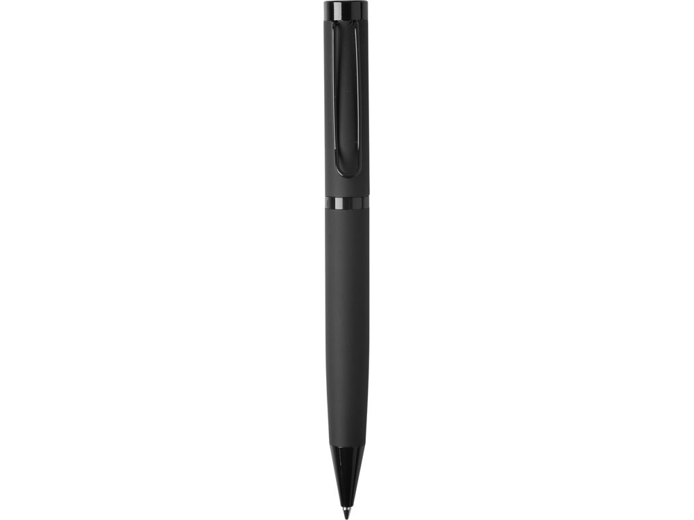 Подарочный набор из 2-х ручек Black Lama soft-touch, черный-4