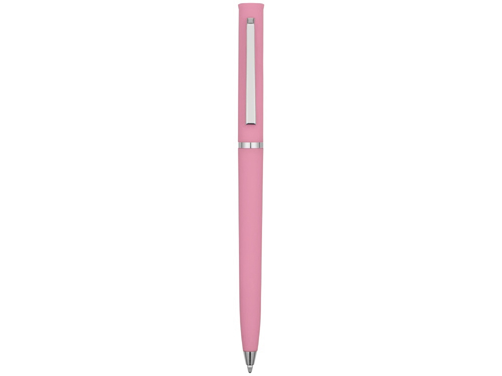 Ручка пластиковая шариковая Navi soft-touch, пыльно-розовый-1