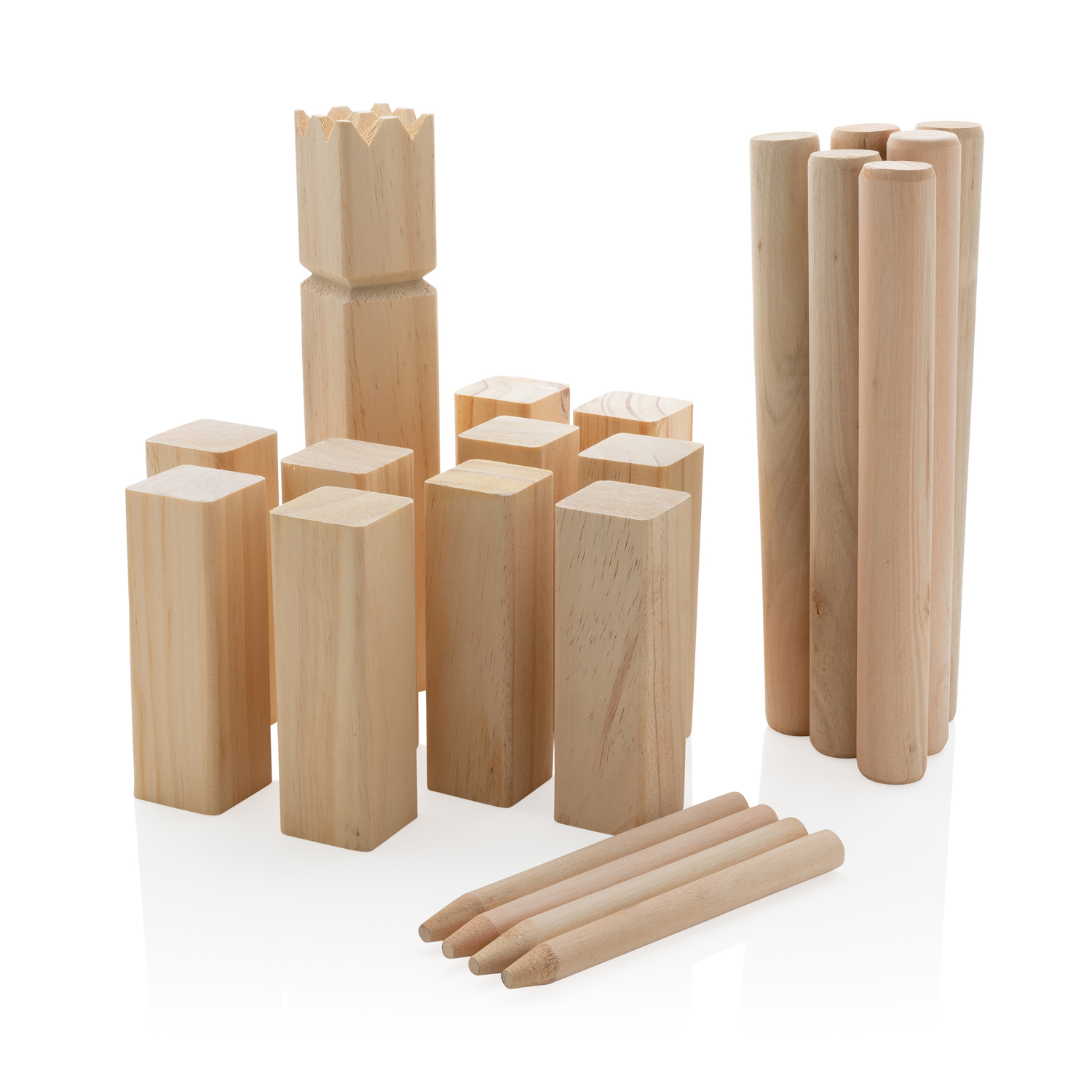 Деревянный игровой набор Kubb-0
