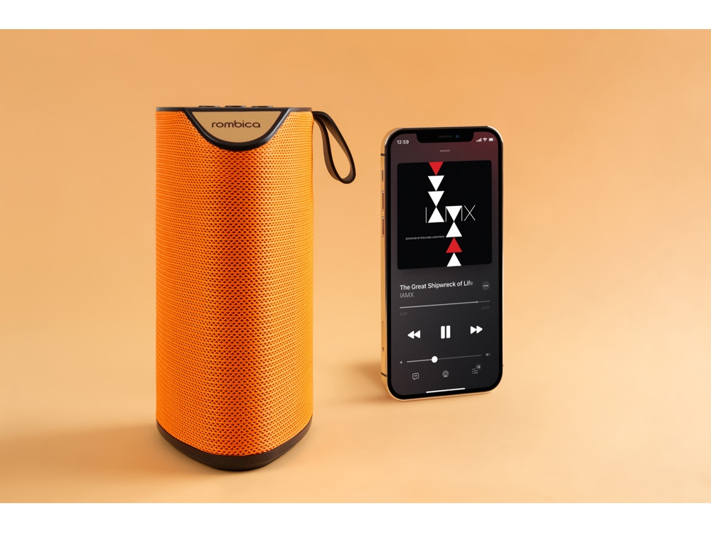 Портативная акустика Rombica mysound Tetria Orange-3