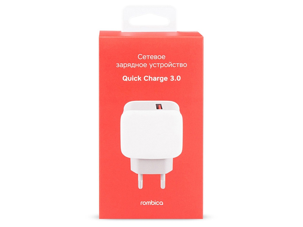 Сетевое зарядное устройство Rombica NEO ZQ1 Quick, белый-4