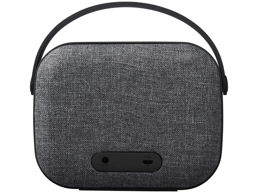 Динамик Bluetooth с тканым материалом, черный-1