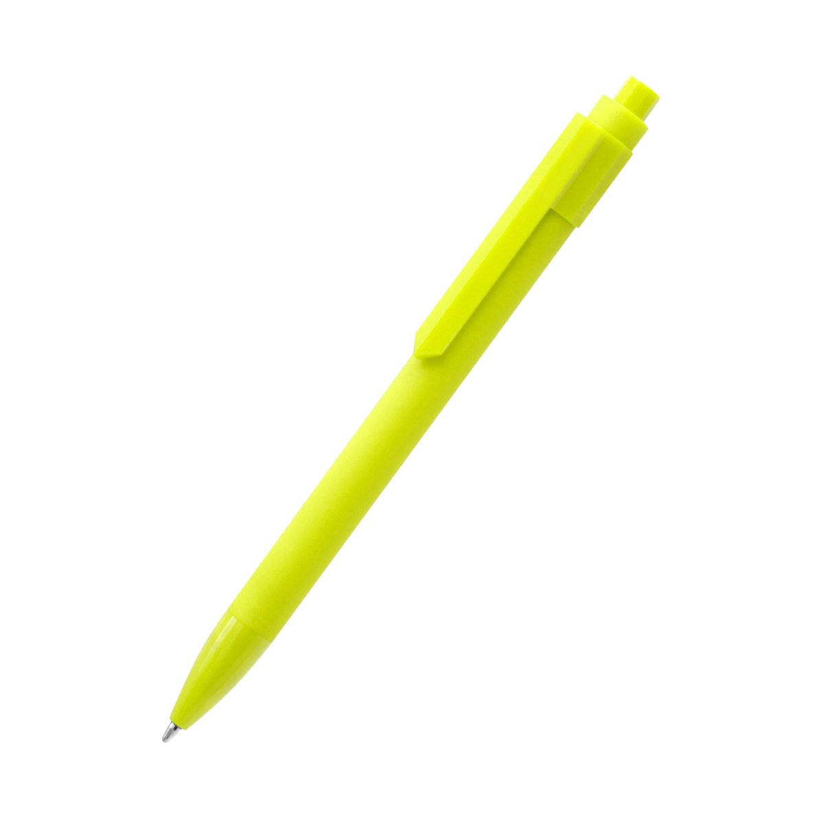Ручка пластиковая Pit Soft софт-тач, Жёлтый-0