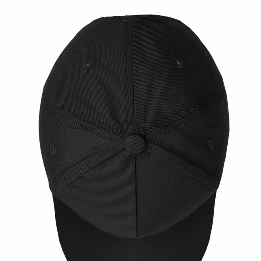 Бейсболка VALLEY 175, 5 клиньев, металлическая застежка, черный-5