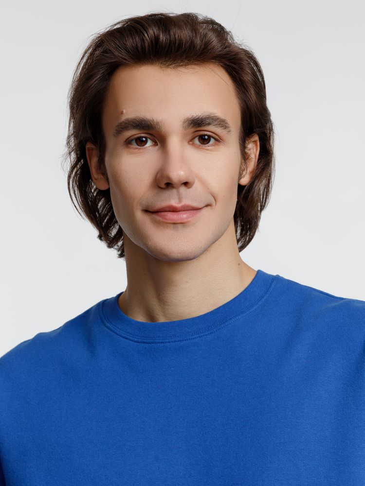 Свитшот унисекс Columbia, ярко-синий-6