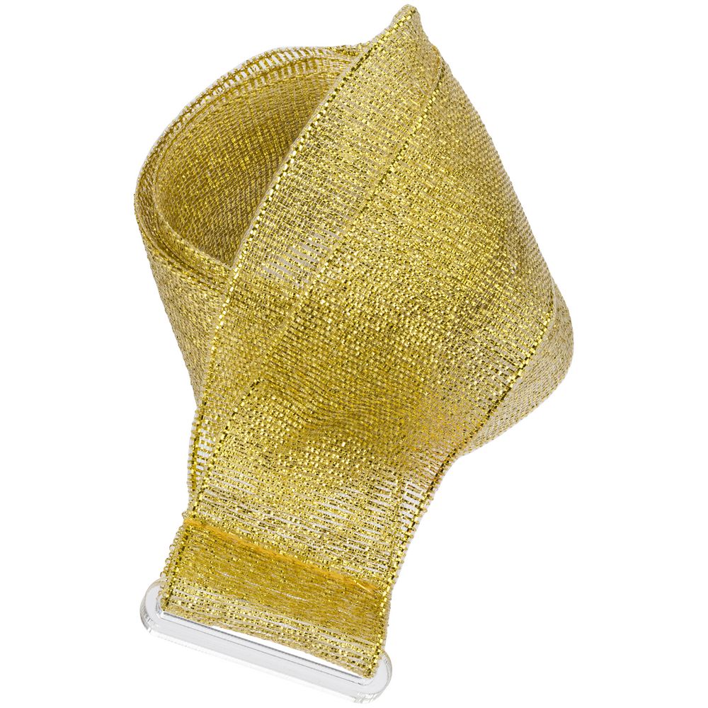 Лента для медали с пряжкой Ribbon, золотистая-2
