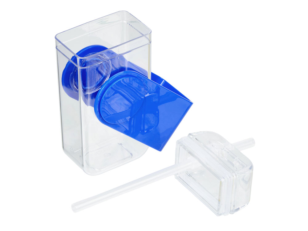 Бутылка для воды JUICY DRINK BOX, синий-4