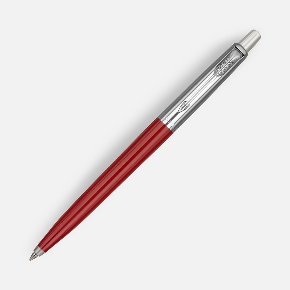 Ручка шариковая Parker Jotter Originals Red CT, красная-1