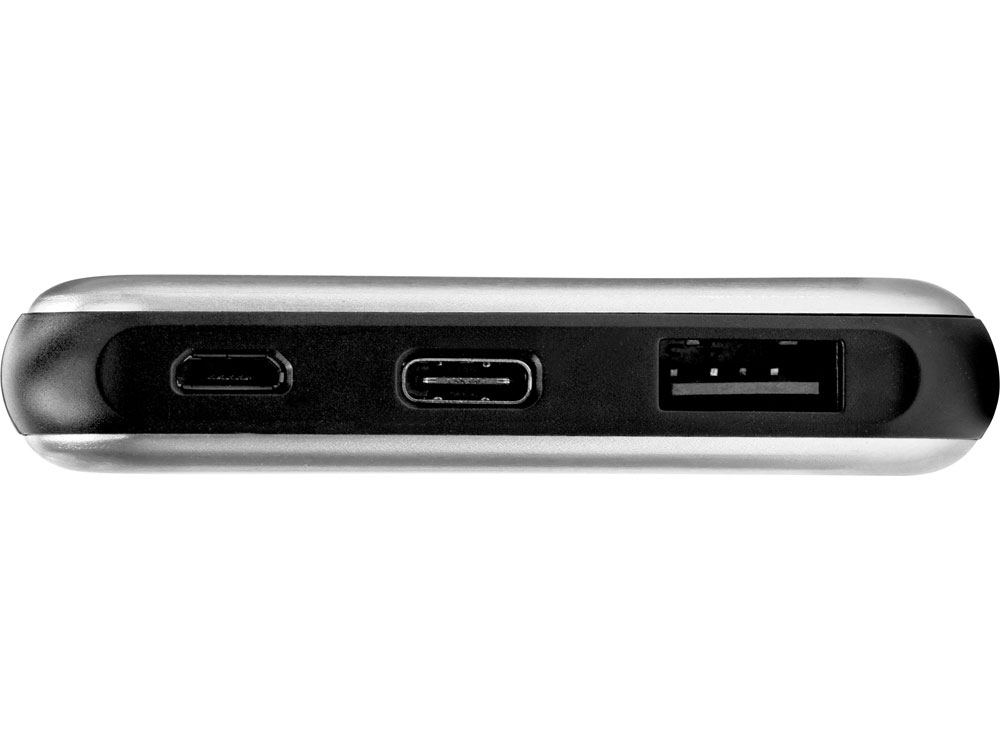 Внешний аккумулятор Forge v.2, металл, 10000mah, серебристый-3