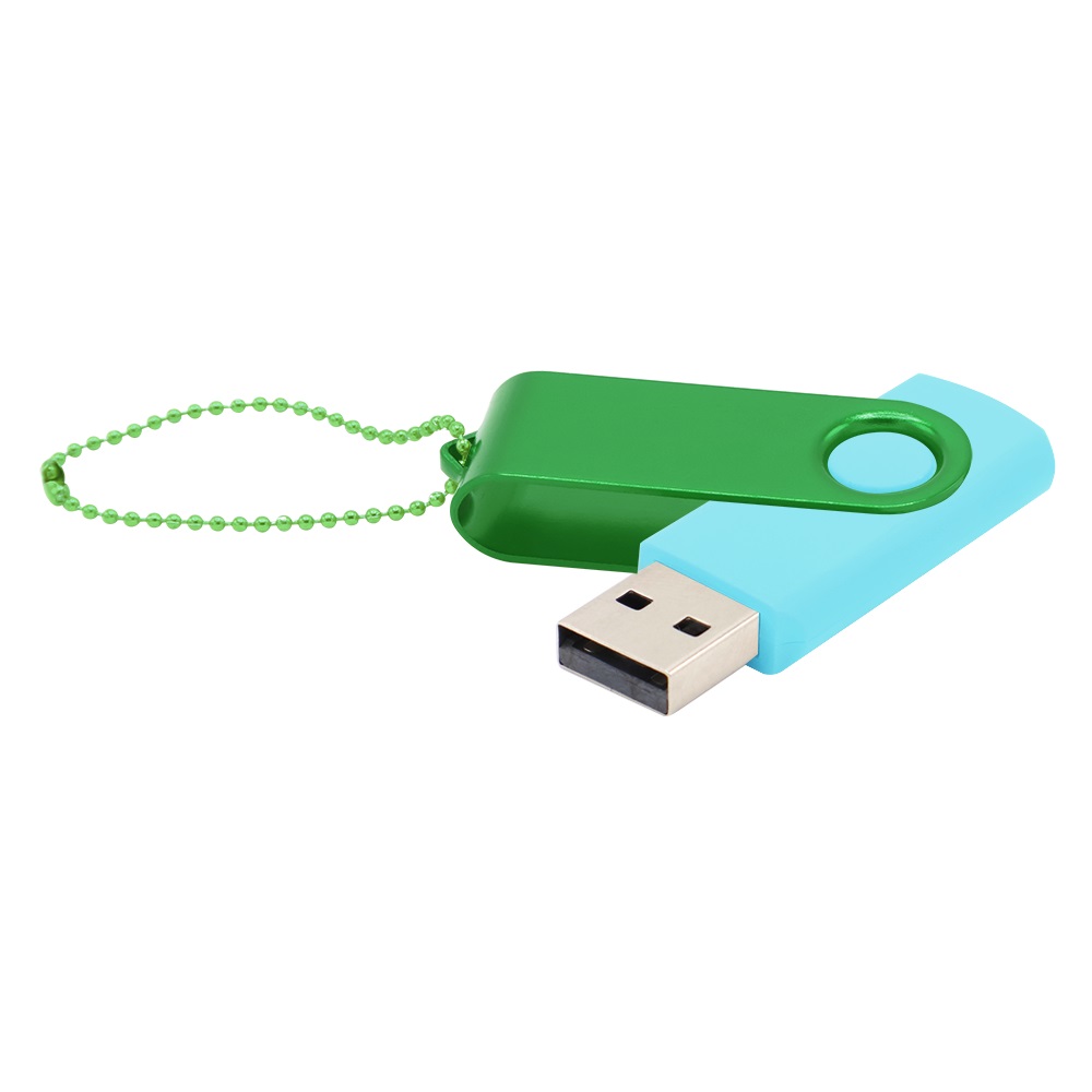 Флешка Designer To Go 2.0 USB 16Gb, Бирюзовый/Зеленый-0
