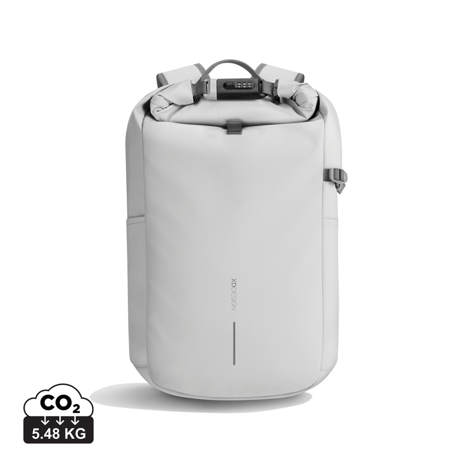 Антикражный рюкзак Urban Roll-top, белый-2