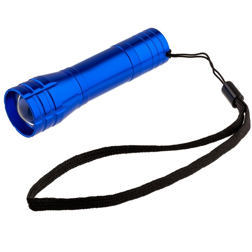 Фонарик с фокусировкой луча Beaming, синий-2