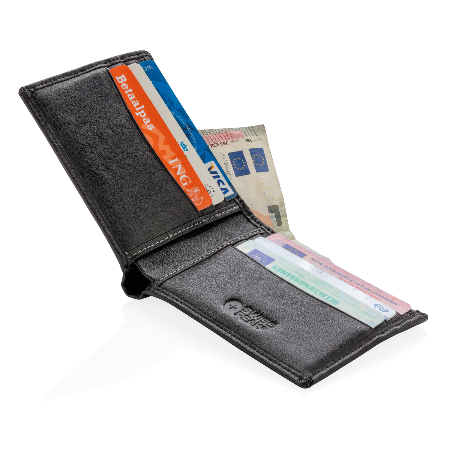 Бумажник Swiss Peak с защитой от сканирования RFID-1