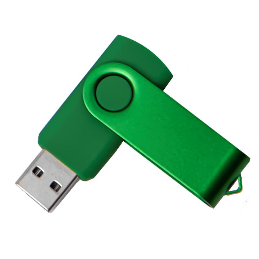 USB flash-карта DOT (32Гб), зеленый-1