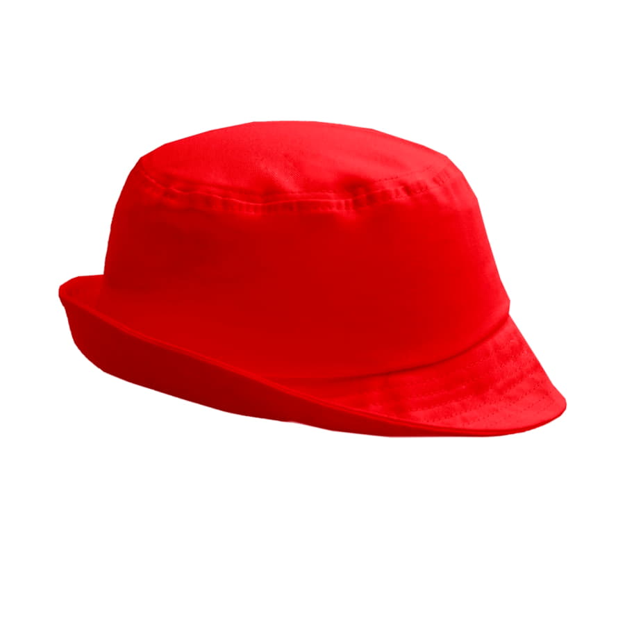 Хлопковая панама BRIM 250, красный-2