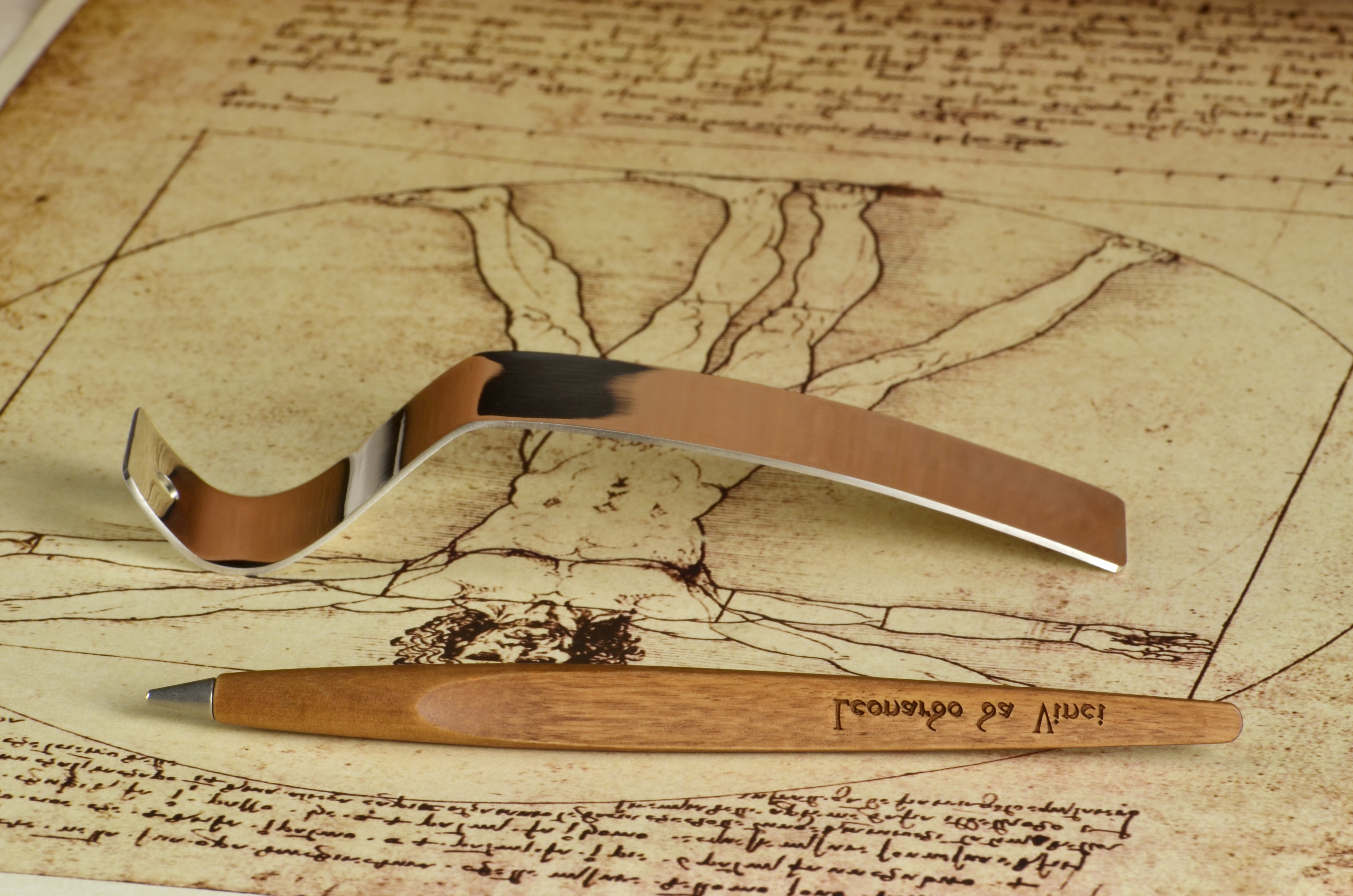 Вечная ручка Pininfarina Piuma LEONARDO PEAR WOOD-9