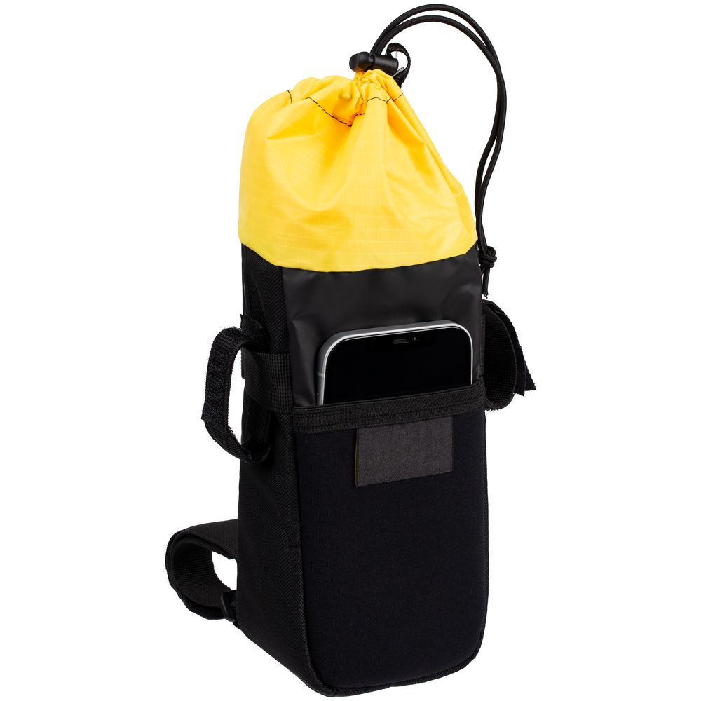Велосумка на руль Feed Bag, черная-1