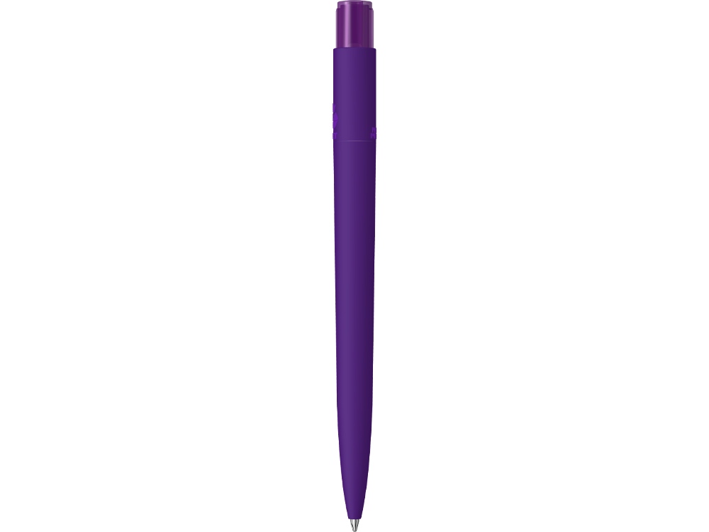 Шариковая ручка RECYCLED PET PEN PRO K transparent GUM soft-touch, фиолетовый-3