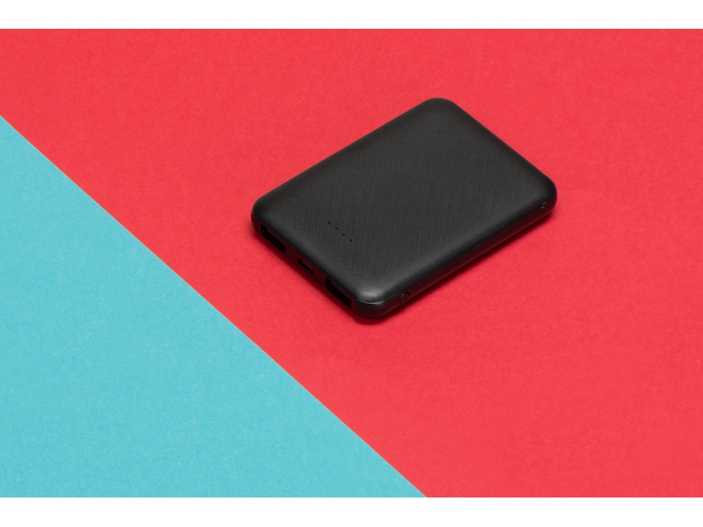 Портативное зарядное устройствоGrind, 5000 mAh, черный-1
