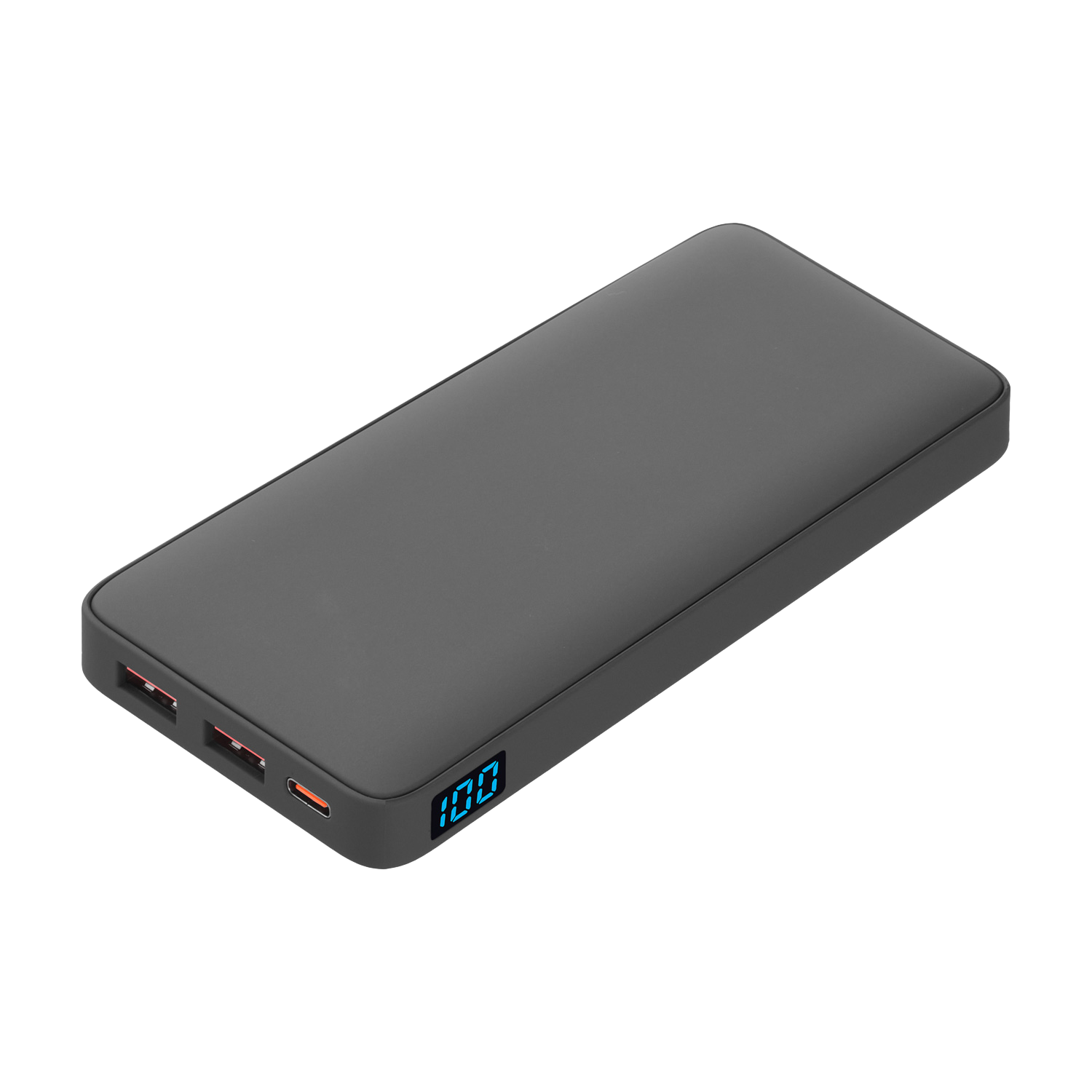 Внешний аккумулятор с подсветкой Анкор Плюс PD (Ancor PD Plus) 10000 mAh, серый-0