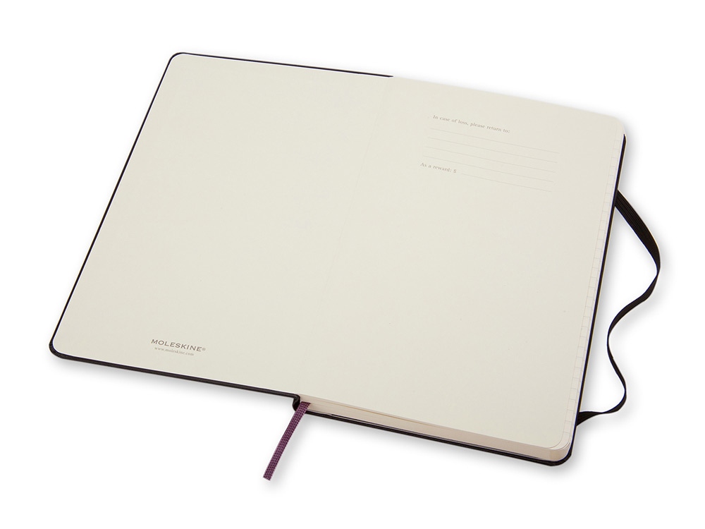 Записная книжка Moleskine Classic (в линейку) в твердой обложке, Pocket (9x14см), черный-1