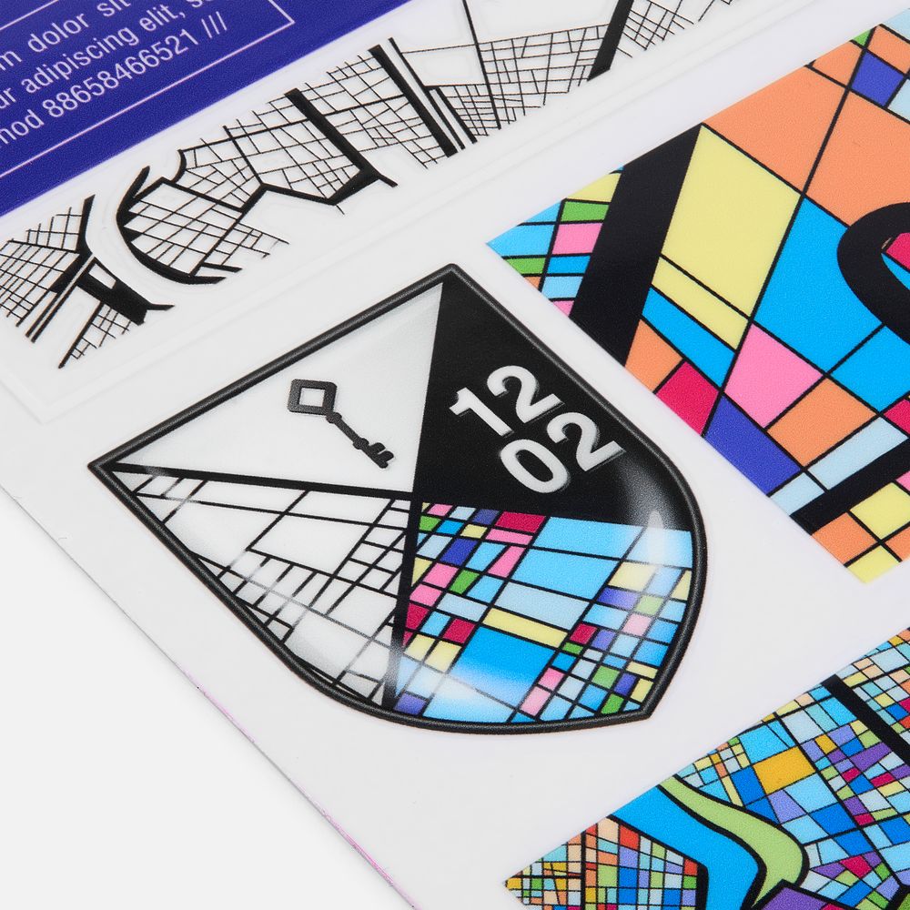 Наклейки UV-DTF Sticker Pack на заказ, L-1